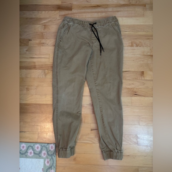 Old Navy Other - Old Navy Tan Jogger Sweatpants with Elastic Cuffs